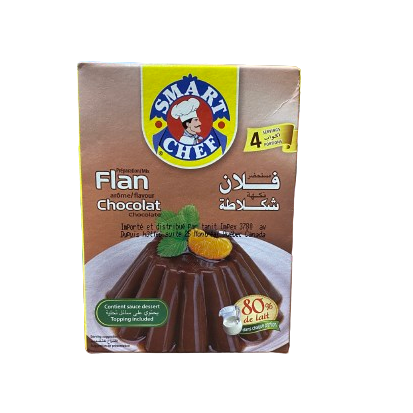 SMART CHEF FLAN CHOCOLAT 90GR