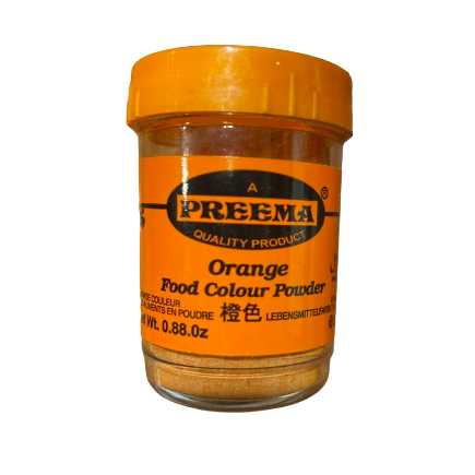 PREEMA ORANGE COULEUR DES ALIMENTS EN POUDRE 25GR