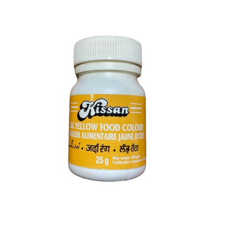 KISSAN COULEUR ALIMENTAIRE JAUNE D'OEUF 25GR