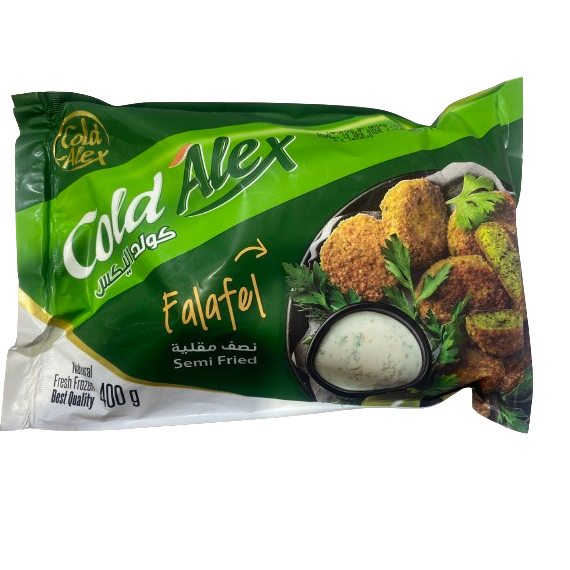 COLD ALEX  FALAFEL SEMI FRIED 400GR