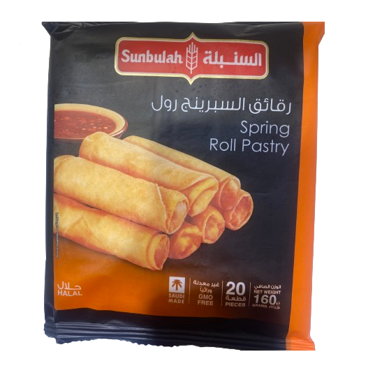 SUNBULAH SPRING ROLL PASTRY 160GR