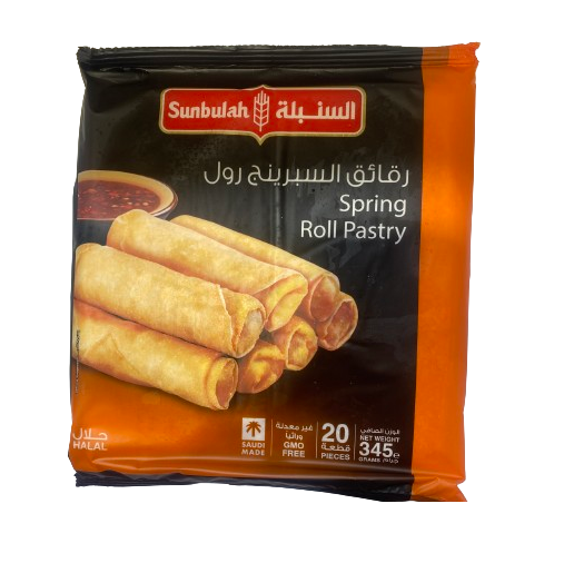 SUNBULAH SPRING ROLL PASTRY 345GR