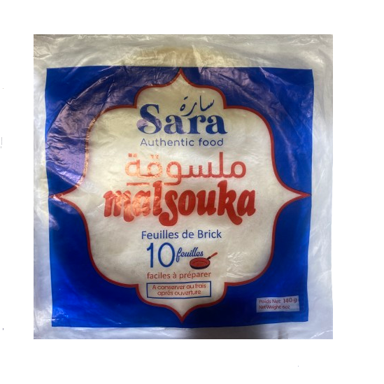 SARA MASLOUKA FEUILLES DE BRICK 140GR