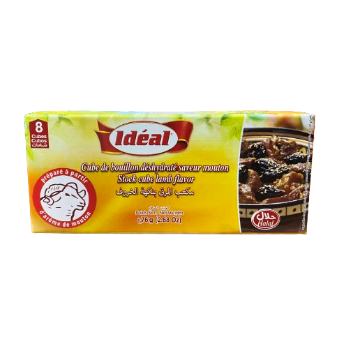 IDÉAL CUBE DE BOUILLON SAVEUR MOUTON 76GR