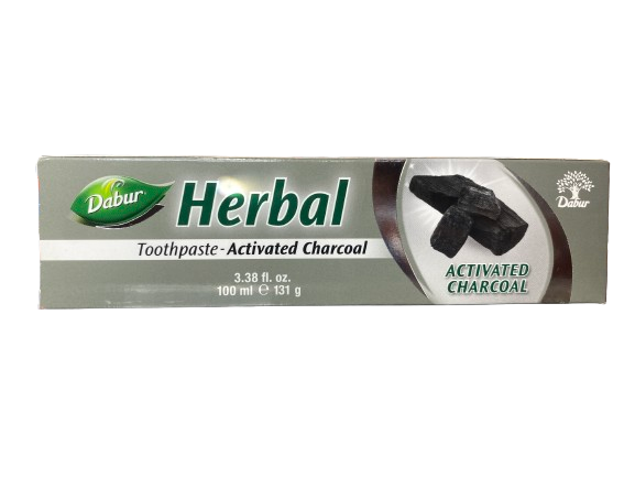 DABUR HERBAL ACTIVATED CHARCOAL 130GR