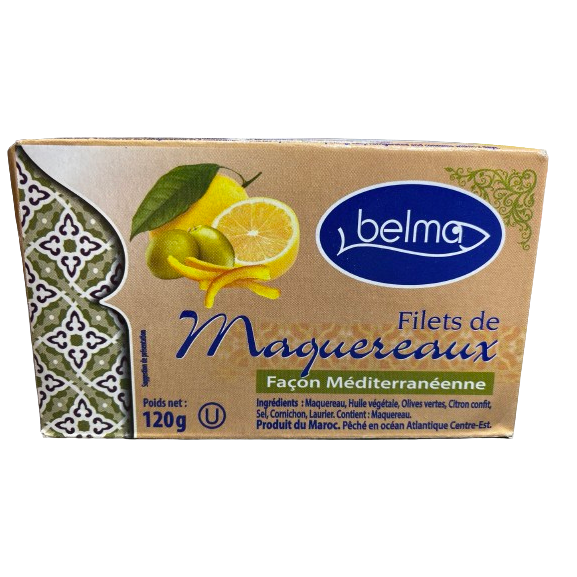 BELMA MAQUEREL FILLETS 120GR