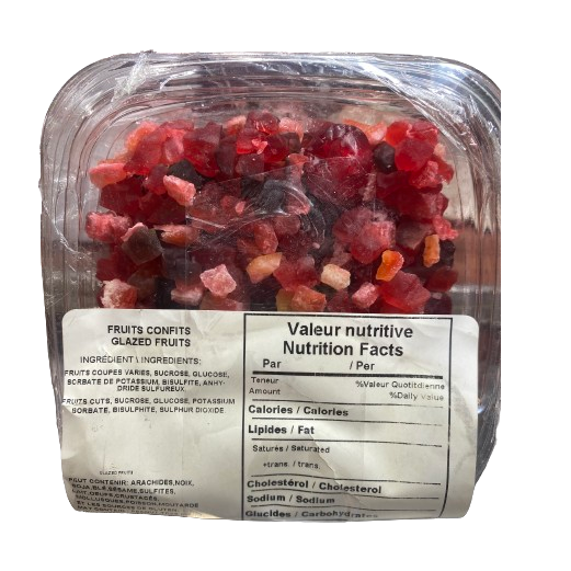 CANDIED FRUITS 300GR