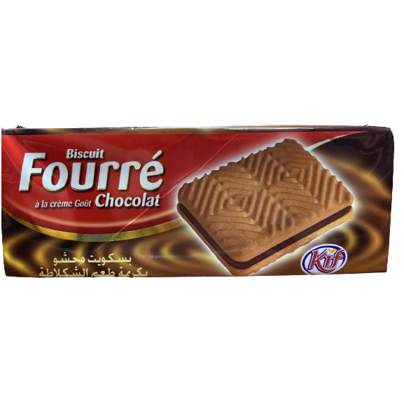 KIF BISCUIT FOURRÉ A LA CRÉME GOUT CHOCOLAT 130GR