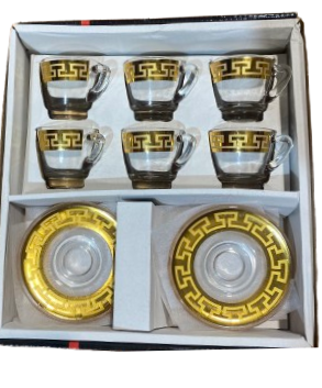 Turkish coffee service 12 pieces