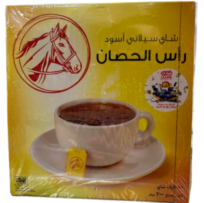 HORSE HEAD THÉ NOIR CEYLON 100 SACHETS