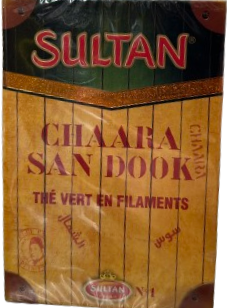 SULTAN  CHAARA SAN DOOK THÉ VERT 200G