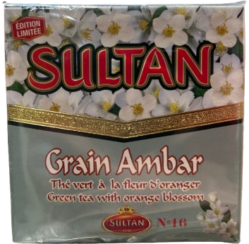 SULTAN THÉ VERT A FLEURS D'ORANGER 150G