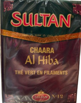 SULTAN CHAARA AL HIBA THÉ VERT 200G