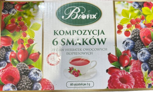 BIOFIX THÉ AUX FRUITS 120G