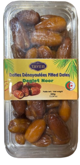 TAYEB DATTES DÉNOYAUTÉES DEGLET NOOR 350G