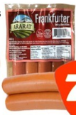 Ararat frankfurter saussage