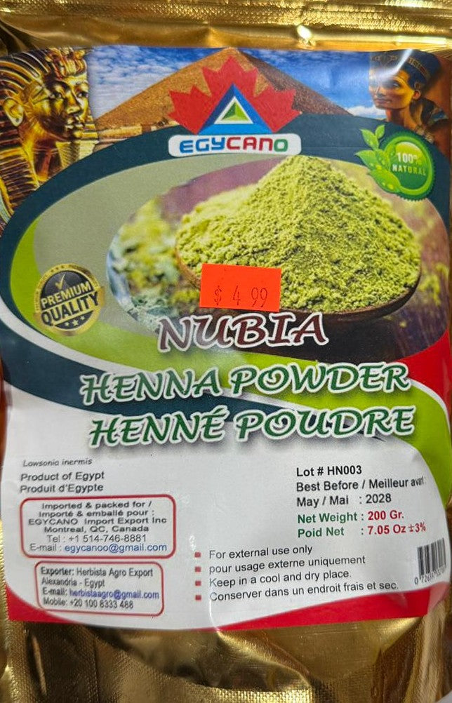NUBIA HENNA POUDRE