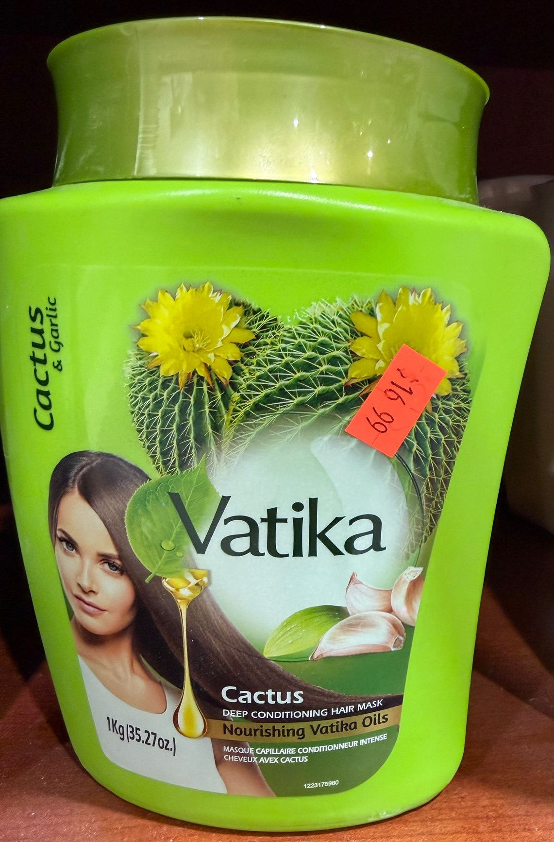 VATIKA MASQUE POUR CHEVEAUX A BASE DU CACTUS ET AIL
