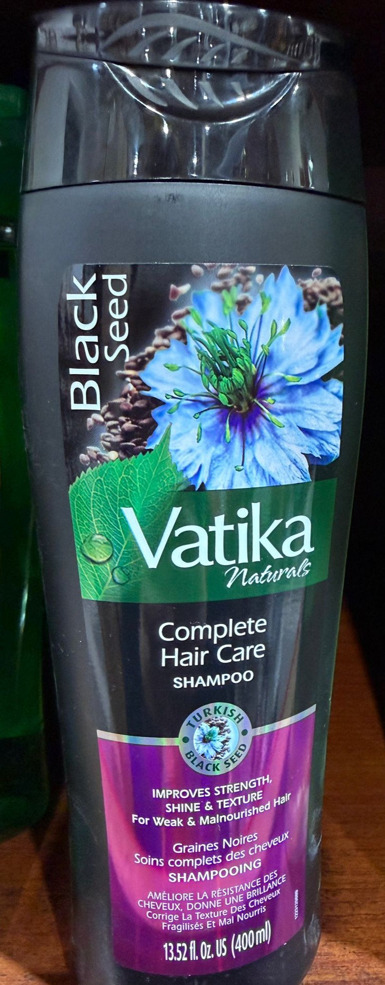 VATIKA SHAMPOO GRAINES NOIR DE NIGELLES 400ML