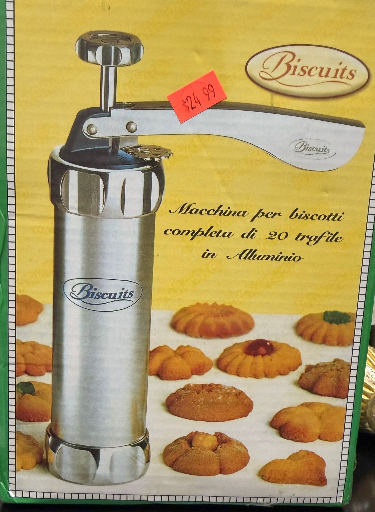 MACHINE A BISCUITS MANUELLE MULTI-FORMES