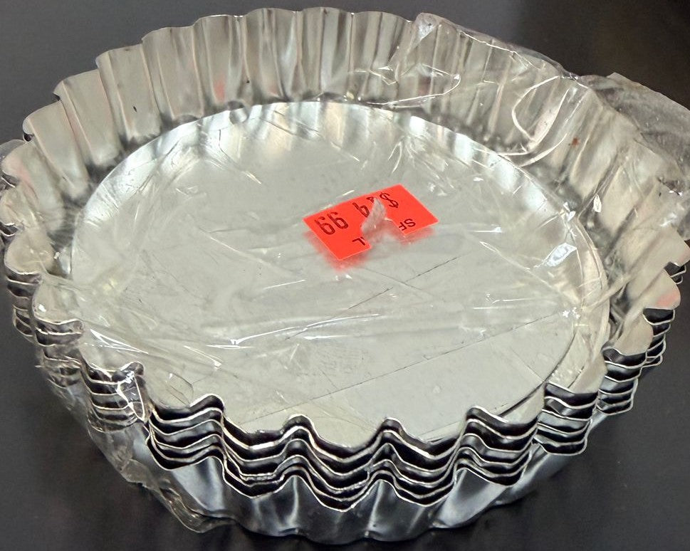 MOULES TARTELETTES EN ALUMINIUM