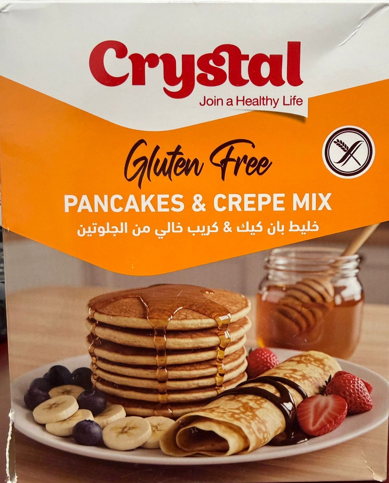 CRYSTAL PANCAKES & CREPE MIX 350GR