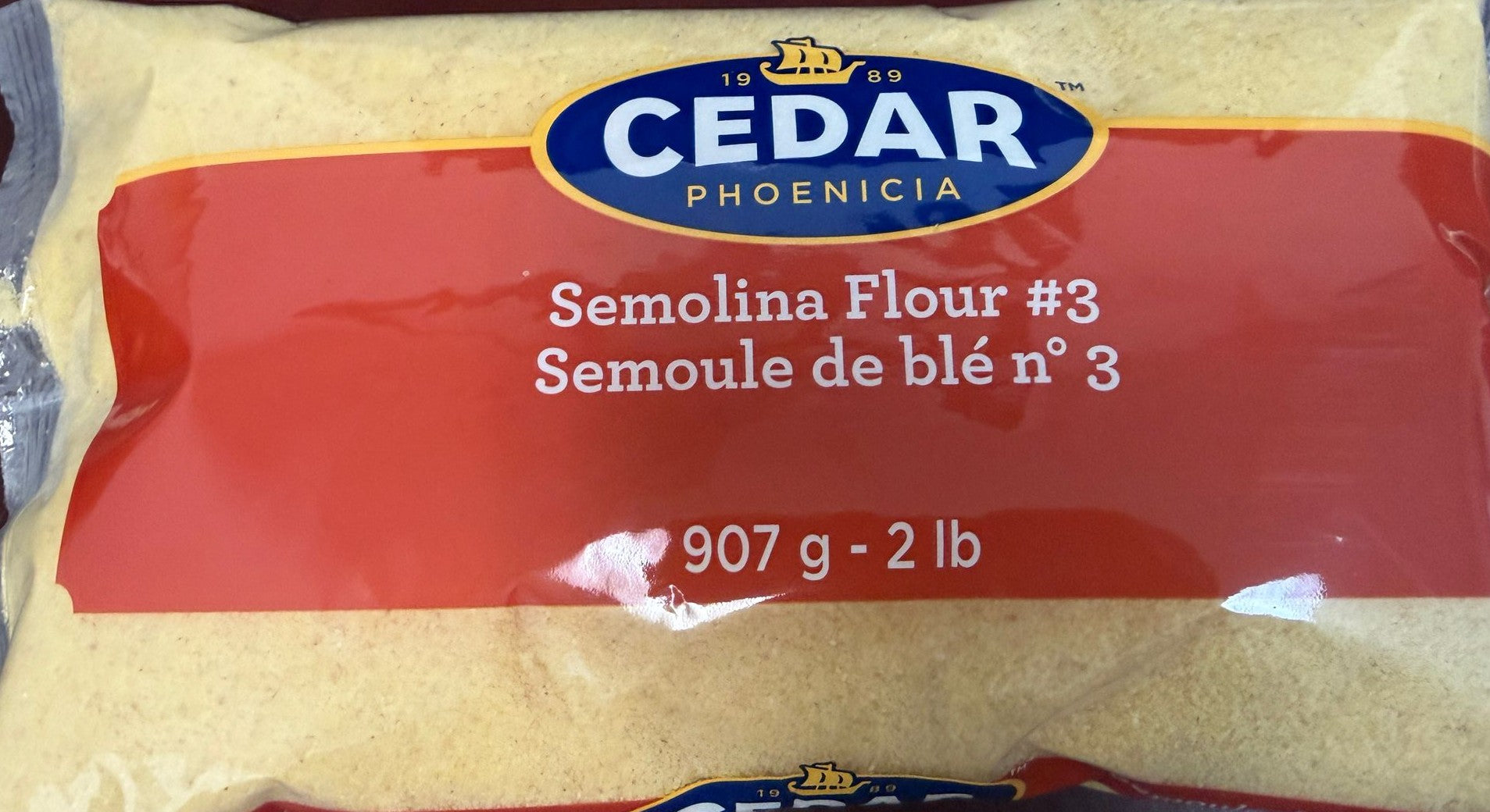 CEDAR SEMOULE DE BLÉ NUM 03 907GR