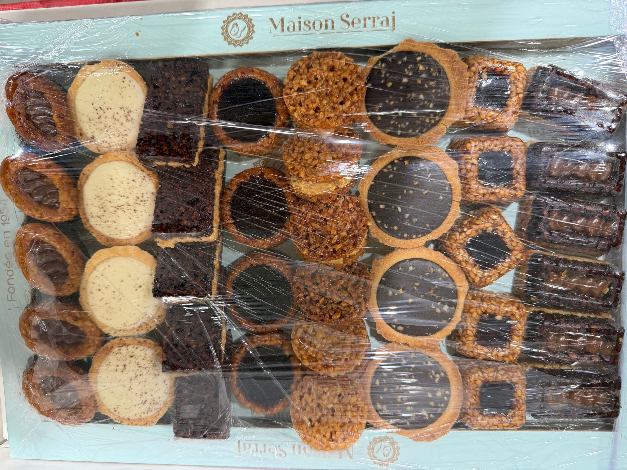 GATEAUX MAISON SERRAJ PRESTIGE 600GR