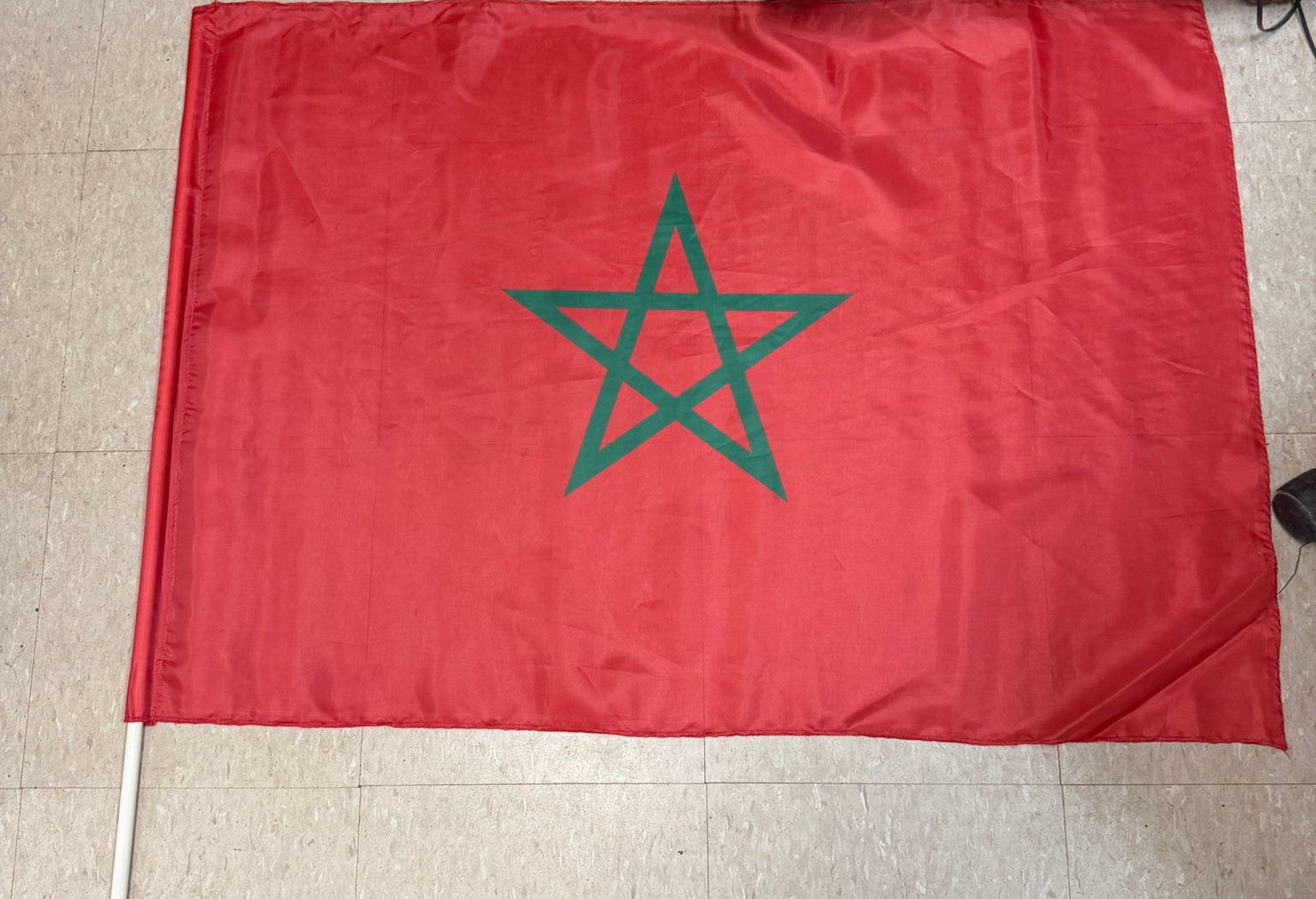 DRAPEAU MARROC MOYEN
