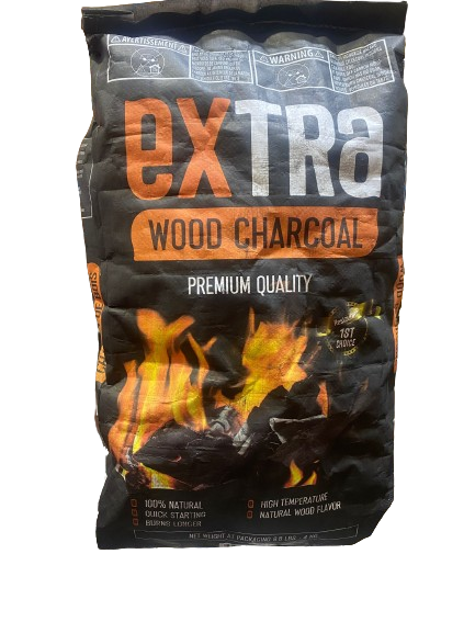 EXTRA WOOD CHARCOAL TRES BONNE QUALITÉ 4KG