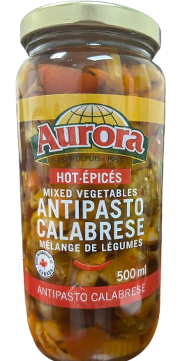 AURORA HOT ÉPICÉS MÉLANGE DE LÉGUMES 500ML