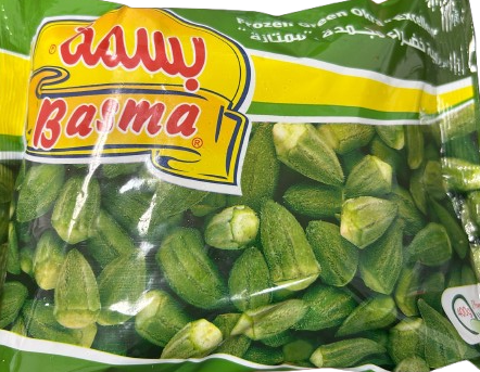 BASMA FROZEN GREEN OKRA 400GR