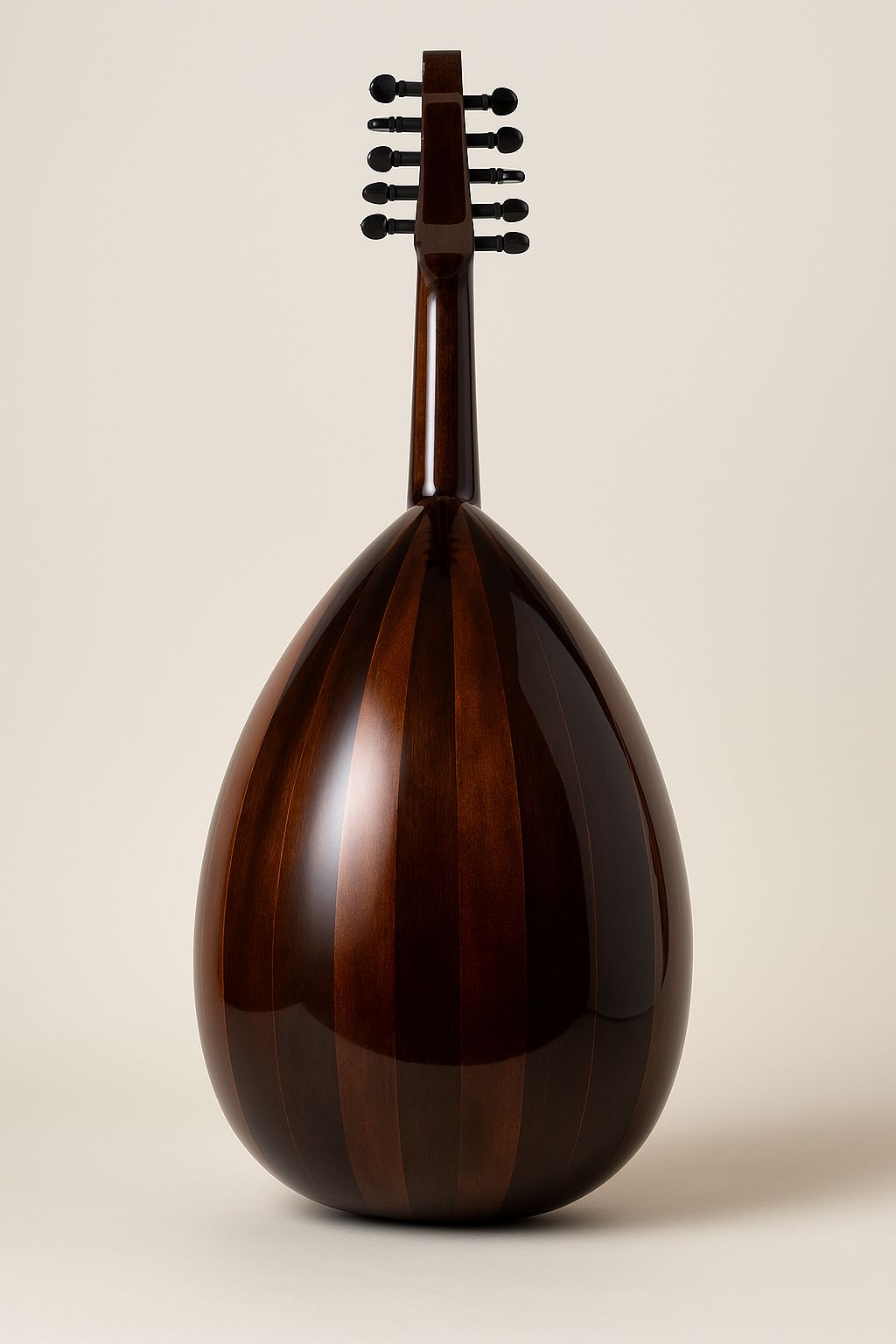 Oud en bois arabe égyptien, instrument de musique oriental en bois