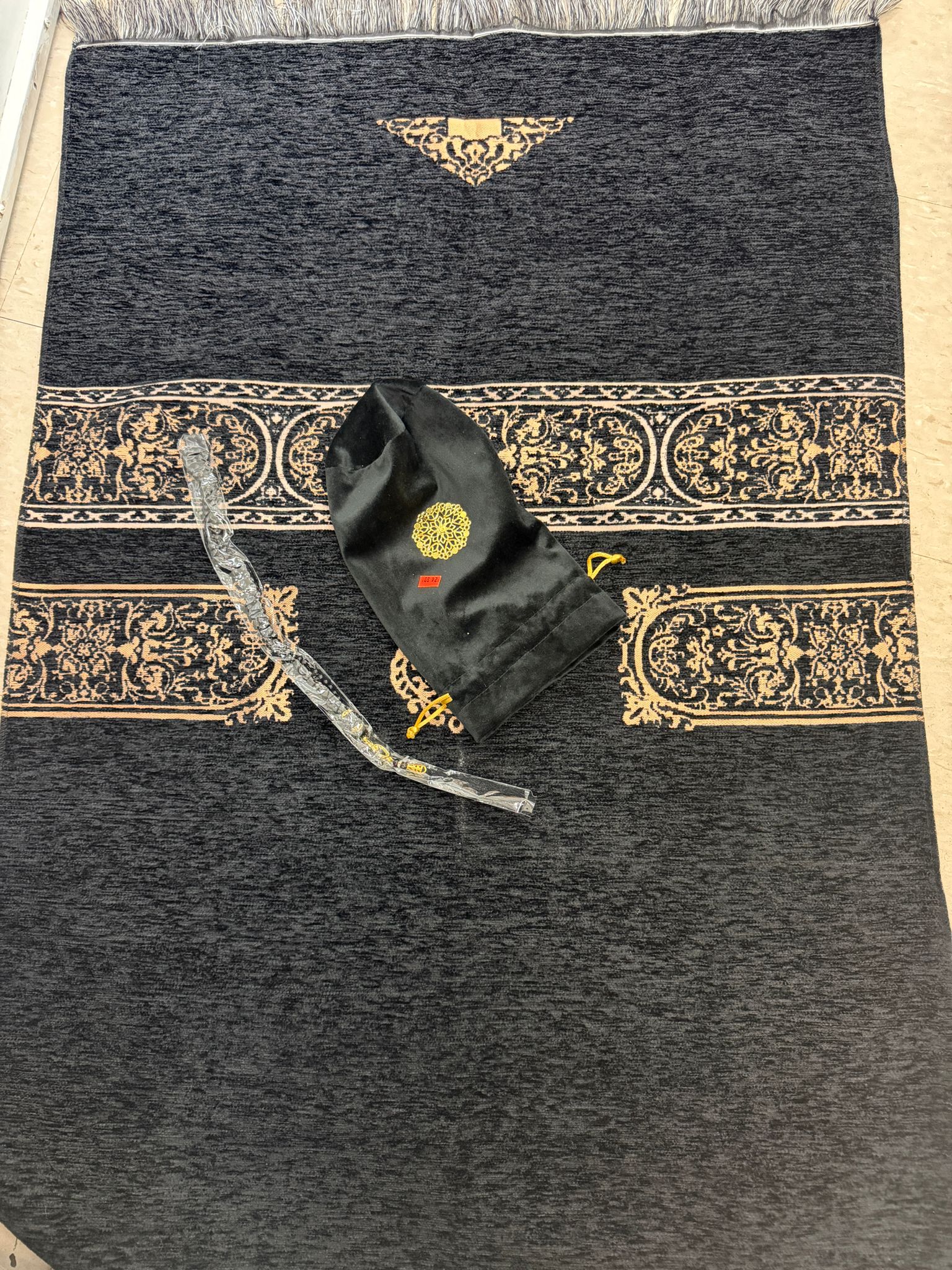 ÉTUI DE PRIÉRE ÉLÉGANT AVEC MOTIF ISLAMIQUE